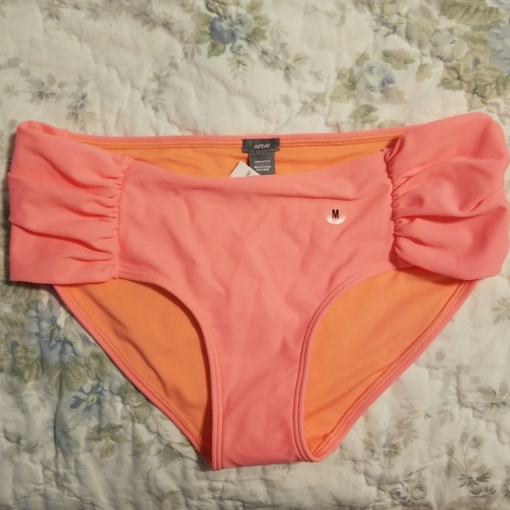 Aerie coral swim hipster